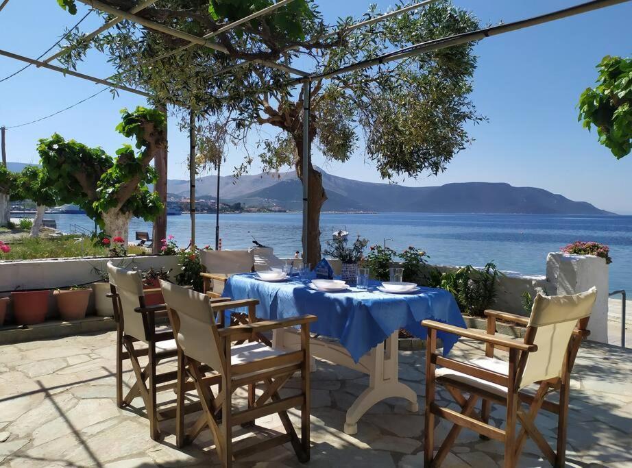 Το Σπίτι Της Μαργαρίτας Στην Παραλία Vila Nea Styra Exterior foto
