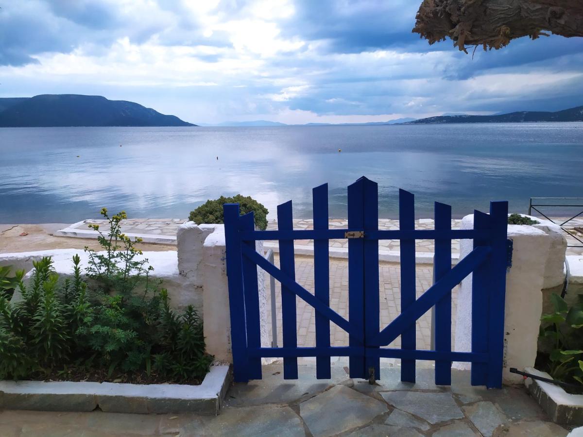 Το Σπίτι Της Μαργαρίτας Στην Παραλία Vila Nea Styra Exterior foto